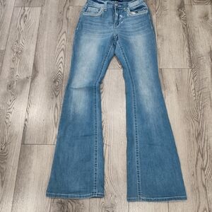 Classic Blue Boot Cut Jeans for Women